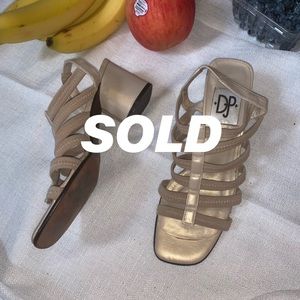 VINTAGE DONALD J PLINER HEELS